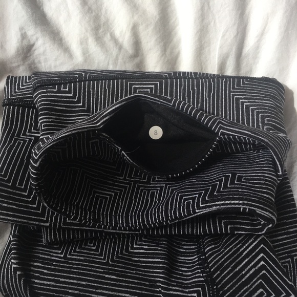 Lululemon Wonder Under Jacquard Maze Leggings - Picture 3 of 3